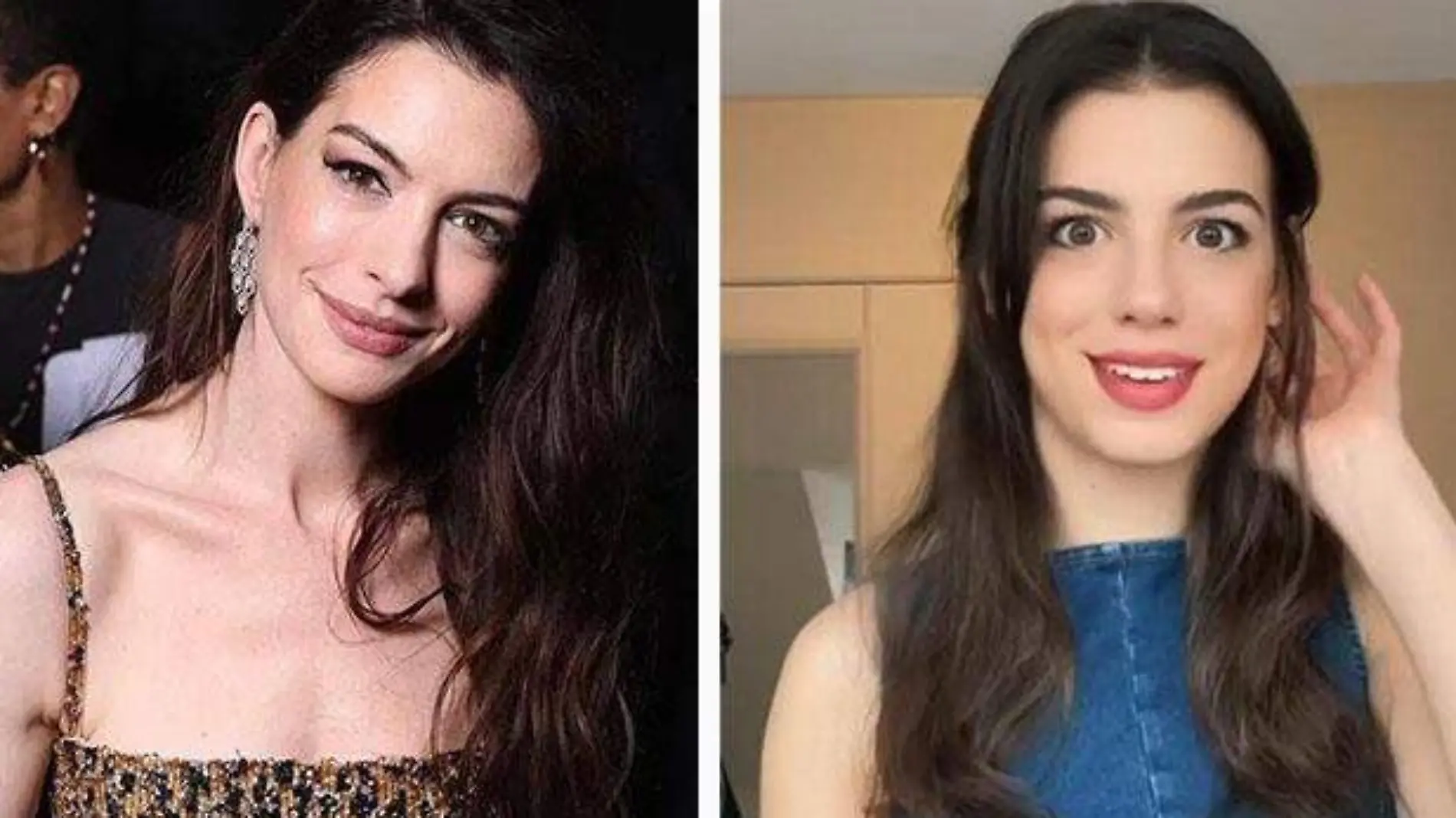 Anne Hathaway y doble